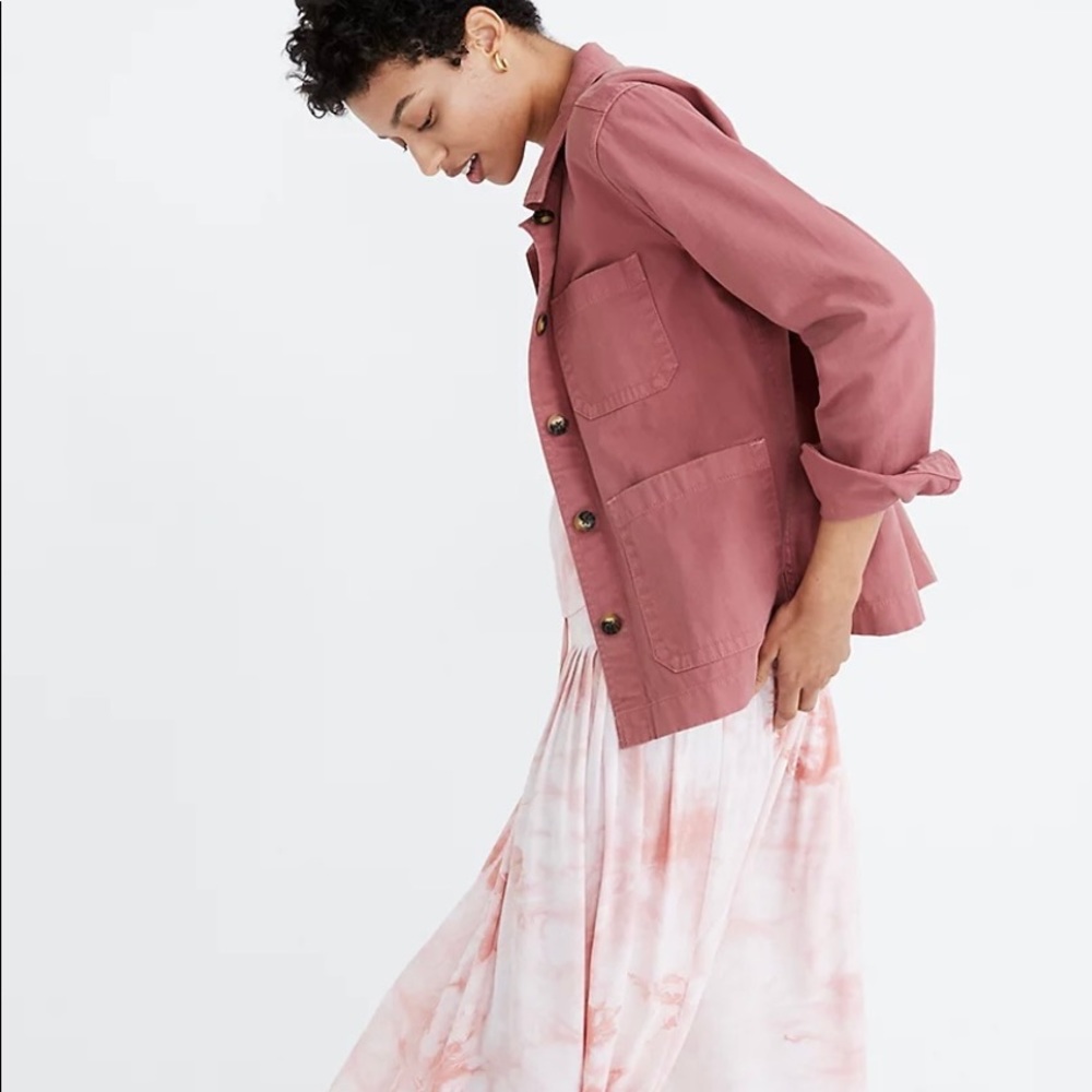 Garment-dyed Ashwood Chore coat Madewell